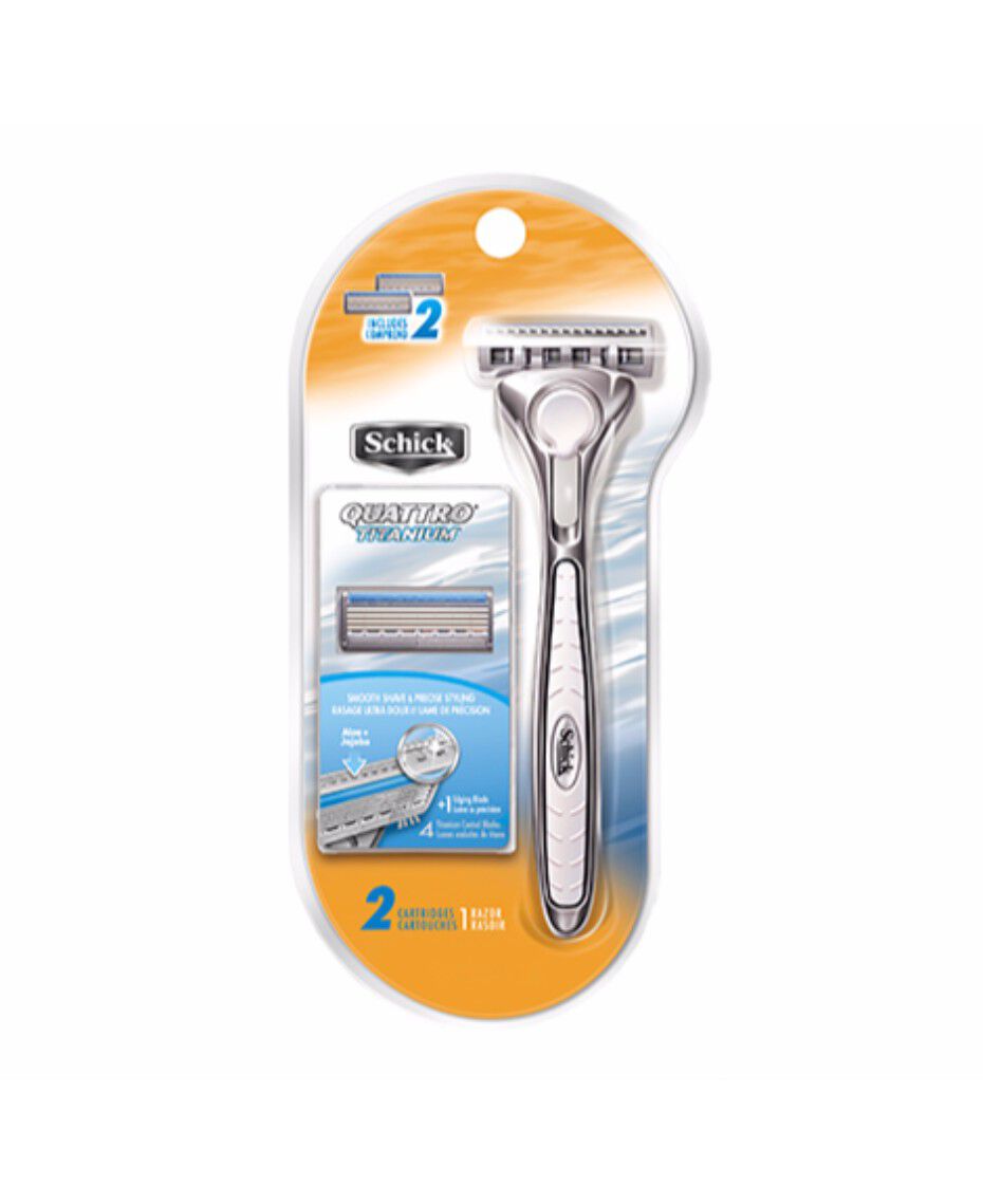 Schick Quattro Titanium Razor Shaver Shop